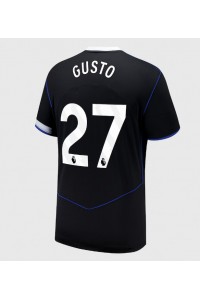 Chelsea Malo Gusto #27 Jalkapallovaatteet Kolmaspaita 2025-26 Lyhythihainen
